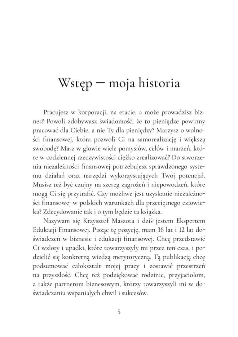 Strona 5 bezpłatnego fragmentu książki „Edukacja finansowa w praktyce”