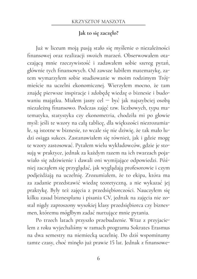 Strona 6 bezpłatnego fragmentu książki „Edukacja finansowa w praktyce”