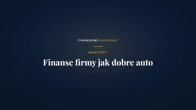 Witaj w świecie Finansowego Audience